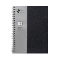 Caderno Prime Royal Paper Pautado 100Fls 20,5x28cm Preto