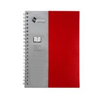 Caderno Prime Royal Paper Pautado 100Fls 20,5x28cm Vermelho