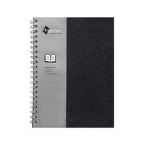 Caderno Prime Royal Paper S/Pauta 100Fls 20,5x28cm Preto
