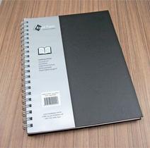 Caderno Prime Royal Paper Sem Pauta 100Fls 18,5x25,5cm - Preto - Royal Paper
