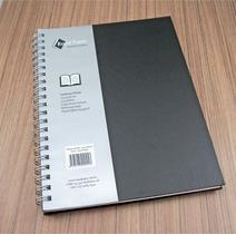 Caderno Prime Sem Pauta 205mm x 280mm Preto - Royal Paper