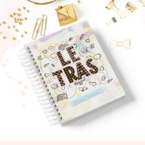 Caderno profissão personalizado Letras