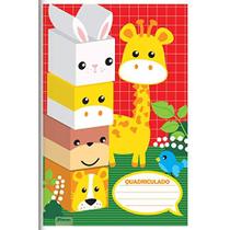 Caderno Quadriculado 1/4 1X1Cm 40F Brochura Flexivel
