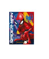 Caderno Quadriculado 1x1 cm Brochura Capa Dura Spider-Man 40 Folhas
