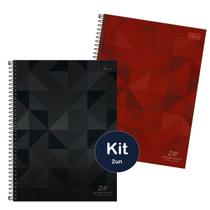 Caderno Quadriculado 5x5mm Capa Dura Tilibra Kit 2un 96f Escolar Universitário Ideal Matemática Desenho Técnico Escrita