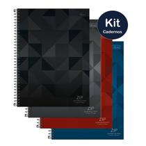 Caderno Quadriculado 5x5mm Capa Dura Tilibra Kit 4un 96f Escolar Universitário Ideal Matemática Desenho Técnico Escrita
