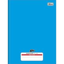 Caderno Quadriculado 7x7 mm Brochura Capa Dura D+ Azul 96 Folhas