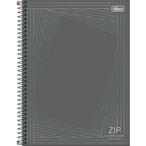 Caderno quadriculado 7x7 mm espiral capa dura universitário zip 96 folhas - TILIBRA