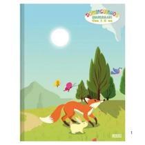 Caderno Quadriculado Dominguinhos Cd 10mm 40fls