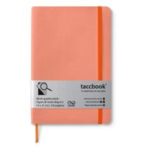 Caderno Quadriculado taccbook Coral 14x21 Flex