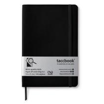 Caderno Quadriculado taccbook Preta 14x21 Flex