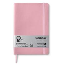 Caderno Quadriculado taccbook Rosa (pastel) 14x21 Flex