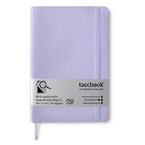 Caderno Quadriculado taccbook Roxo (pastel) 14x21 Flex Caderno Quadriculado taccbook Roxo (pastel) 14x21 Flex