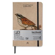 Caderno Quadriculado taccbook Tico-tico M. Negra 14x21 Ríg.