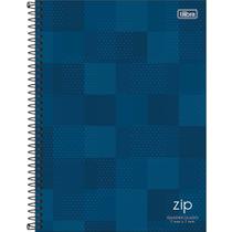 Caderno quadriculado Tilibra universitário 7X7mm zip 80fls