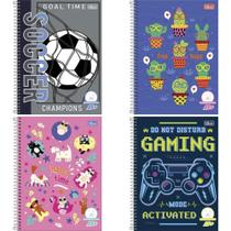 Caderno Quadriculado Univers. D+ 96FLS 1X1CM MASC/FEM. CD C/04 Caderno Quadriculado Univers. D+ 96FLS 1X1CM MASC/FEM. CD C/04