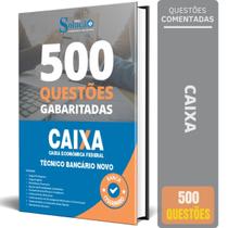 Caderno Questões Caixa 2024 Técnico Bancário Novo 500