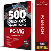 Caderno Questões Pc Mg 2024 Investigador Polícia I Questões