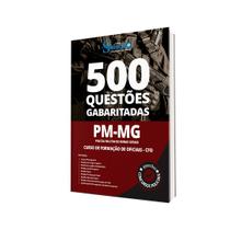 Caderno Questões Pm Mg 2024 - Curso Formação Oficiais - Cfo - Editora Solucao