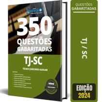 Caderno Questões Tj Sc 2024 Técnico Judiciário Auxiliar 350 - Editora Solucao