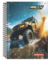 Caderno Rally Universitário Capa Dura 160 Folhas 10 Matérias