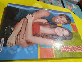 Caderno Raro Sandy e Junior Abraço Caderno Raro Sandy e Junior Abraço