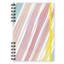 Caderno Redoma 1x1 college colorful life espiral 80 folhas