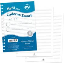 Caderno Refil SMART Colegial Branco 48 Folhas Caderno Refil SMART Colegial Branco 48 Folhas