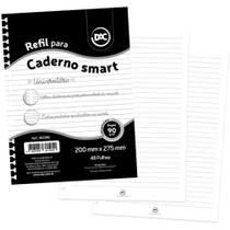 Caderno Refil SMART Universitário Branco 48 Folhas Caderno Refil SMART Universitário Branco 48 Folhas