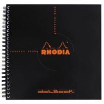 Caderno Rhodia DotBook 21X21cm Capa Preta Caderno Rhodia DotBook 21X21cm Capa Preta