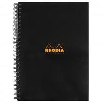 Caderno Rhodia Note Book A4 Capa Preta