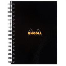 Caderno Rhodia Note Book A5 Capa Preta Caderno Rhodia Note Book A5 Capa Preta