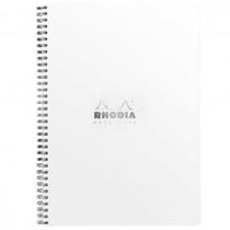 Caderno Rhodia Note Book Capa Branco A4+