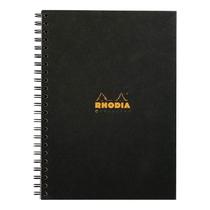 Caderno Rhodia Note Book Recycled A5 Rhodia, Preto