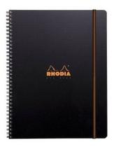 Caderno Rhodia Pro Book Com Espiral Capa Preta A4+ Caderno Rhodia Pro Book Com Espiral Capa Preta A4+
