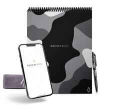 Caderno Rocketbook Flip Letter tamanho 22x28 cm Lunar Winter