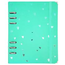 Caderno Romantic Planner A5 Verde Ótima