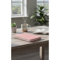 Caderno Rose Pastel Grande: Folhas Removíveis e Reorganize Caderno Rose Pastel Grande: Folhas Removíveis e Reorganize
