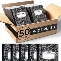 Caderno Rosmonde Pacote com 50 Unidades, Folhas com Espaçamento Largo 19x25 cm, 200 Páginas Caderno Rosmonde Pacote com 50 Unidades, Folhas com Espaçamento Largo 19x25 cm, 200 Páginas