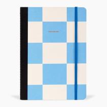 Caderno Schizzibooks X Large Chess Blue Sem Pauta