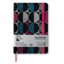 Caderno Sem pauta taccbook Optical Rosa 14x21 Flex Caderno Sem pauta taccbook Optical Rosa 14x21 Flex