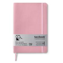 Caderno Sem pauta taccbook Rosa (pastel) 14x21 Flex