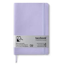 Caderno Sem pauta taccbook Roxo (pastel) 14x21 Flex