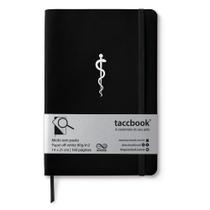 Caderno Sem pauta taccbook símbolo da medicina 14x21 Flex