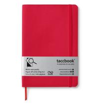 Caderno Sem pauta taccbook Vermelho 14x21 Flex