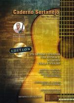 Caderno Sertanejo Letras, Cifras Viola E Violao Premium