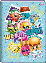 Caderno Shopkins Brochura Pequeno 96 Fls