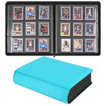 Caderno SIBONIC para 360 cartas, 9 bolsos por página, verde menta