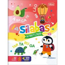 Caderno Sílabas Alfabetização 32 Páginas Tilibra