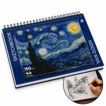 Caderno Sketchbook Animarte A4 com 44 Folhas e Papel com Gramatura 150g Capa Dura Animativa Caderno Sketchbook Animarte A4 com 44 Folhas e Papel com Gramatura 150g Capa Dura Animativa